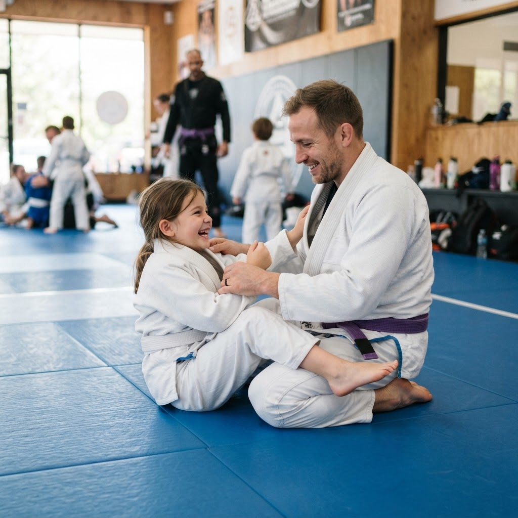 Parents & Kids Training at Gulf Shores BJJ